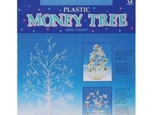 Plastic Money Tree 12"-Clear Plastic