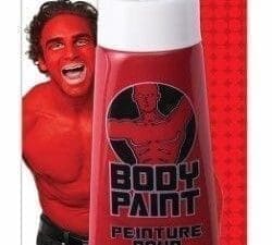 Washable Body Paint 3.4oz Red