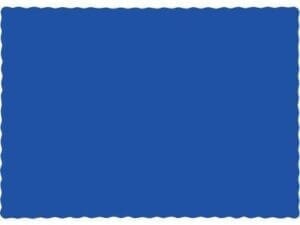 Placemats, 9.5" X 13.375", Cobalt, 50 Ct