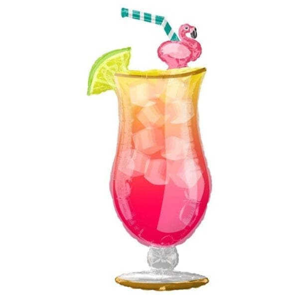 Price Includes Helium Giant Cocktail Balloon, 20in