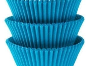 Caribbean Blue Baking Cups 75ct