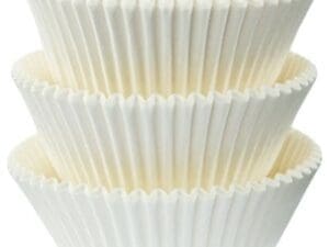 White Baking Cups 75ct