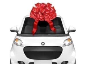 Giant Red Gift Bow Birthday Party Supplies