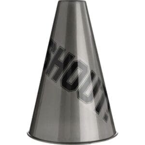 Silver Megaphone Halloween Costume Silver