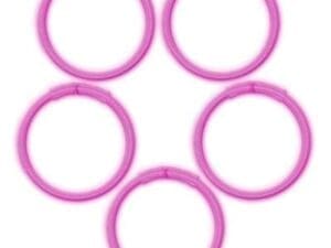 Pink Glow Bracelets 5ct
