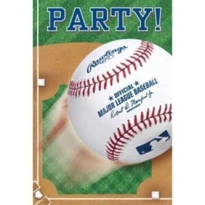 Rawlings Baseball Invitations 8ct