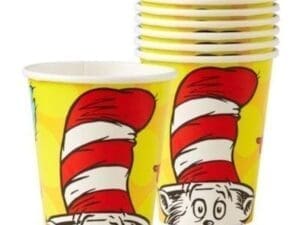 Dr. Seuss 'Polka Dots' 9oz Paper Cups (8ct)