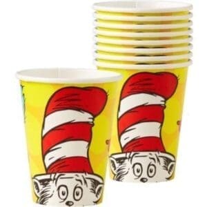 Dr. Seuss 'Polka Dots' 9oz Paper Cups (8ct)