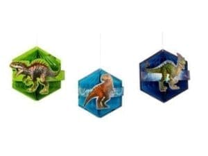 Jurassic World 'Dino Hybrid' Honeycomb Decorations (3ct)