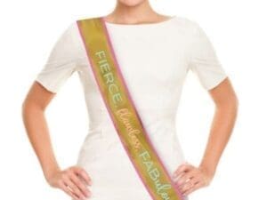 Pastel Confetti Birthday Sash (1ct)