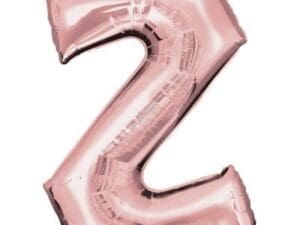 33" Letter Z Rose Gold Balloon