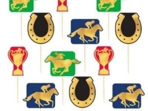 Horse Race Cupcake Picks 24ct
