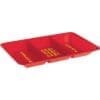 Fiesta Time Plastic Rectangular Sectional Platter