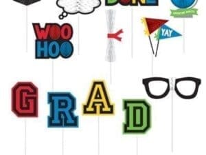 Graduation Photo Booth Props 12ct