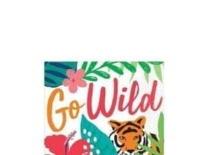 Tropical Jungle Beverage Napkins 36ct