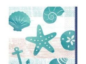 Sea Sand Sun Lunch Napkins 16ct