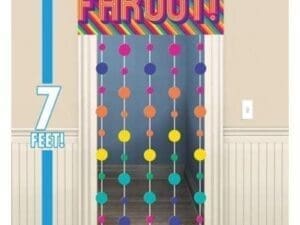 Good Vibes 70s Doorway Curtain