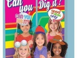 Good Vibes 70s Scene Setter with Photo Booth Props