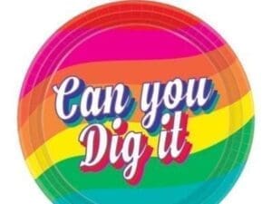 Good Vibes 70s Dessert Plates 8ct