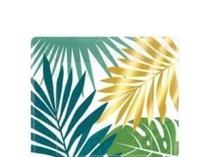 Key West Palm Leaf Dessert Plates 8ct