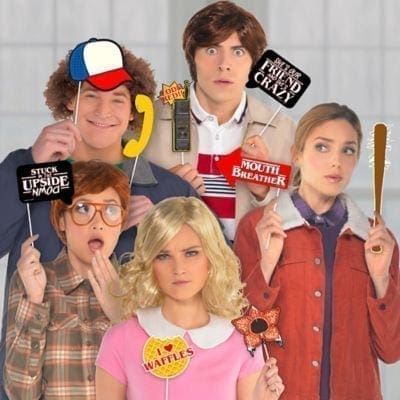 Stranger Things Photo Prop Kit