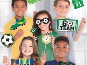 Goal Getter Soccer Photo Booth Prop Kit 13pc