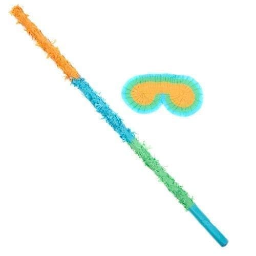 Multicolor Pinata Stick Bat