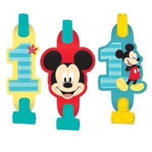 Disney Mickey Mouse 1st Birthday Blowouts