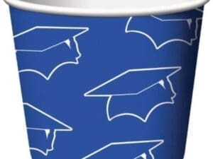 6 Count Graduation Treat Cups, Blue