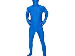 Original Morphsuit Fancy Dress Costume ,Blue, XX-Large/ 6"2-6"9 /(186cm-206cm)