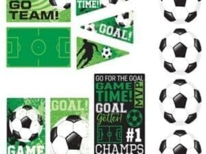 Goal Getter Soccer Cutouts 12ct