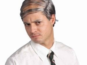 Funny Bald Comb Over Wig