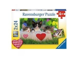 2 Jigsaw Puzzles - Cats