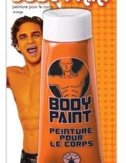 Body Paint-3.4oz-orange - The Party Place