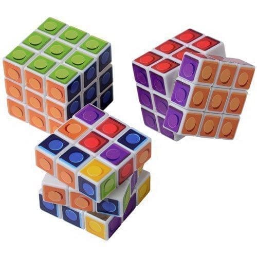 4 Piece Block Mania Mini Cubes