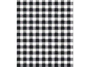54 in. X 102 in. Multi-Colored Paper Checkered Fall Harvest Market Table Cover (3-Pack)