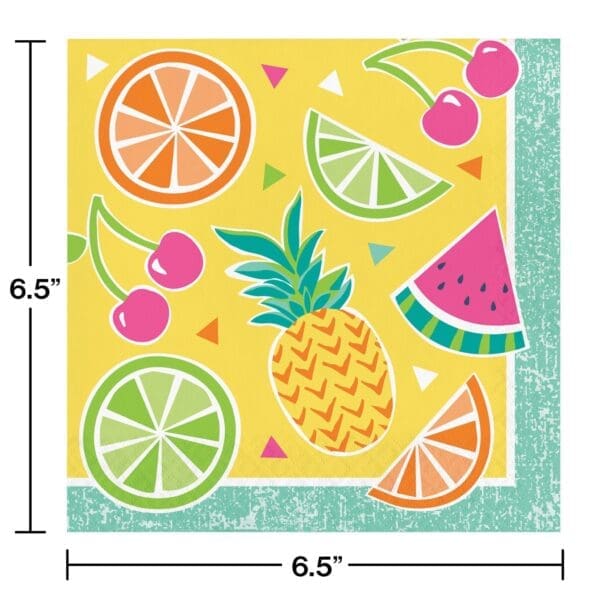 Summer Fruit Napkins