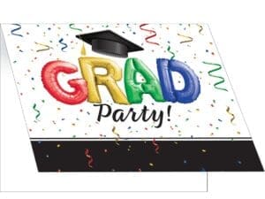 #1 Grad Invitation, Foldover