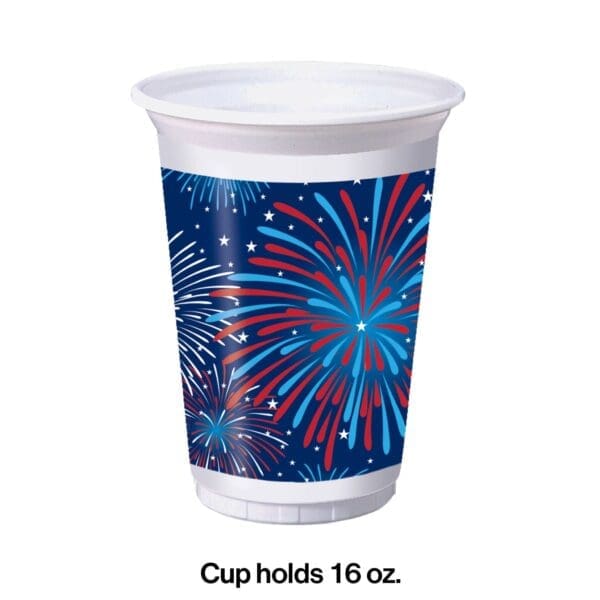 Patriotic Party Plastic Cups