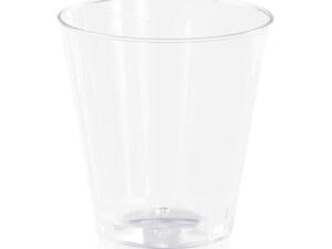 Clear Plastic Shot Glasses