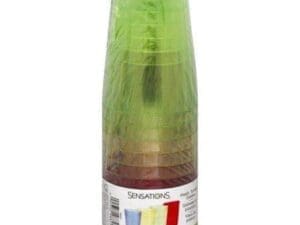 Creative Converting Asst Colors 12 Oz Plastic Cups, 12 Ct