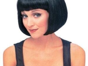 Black Super Model Wig