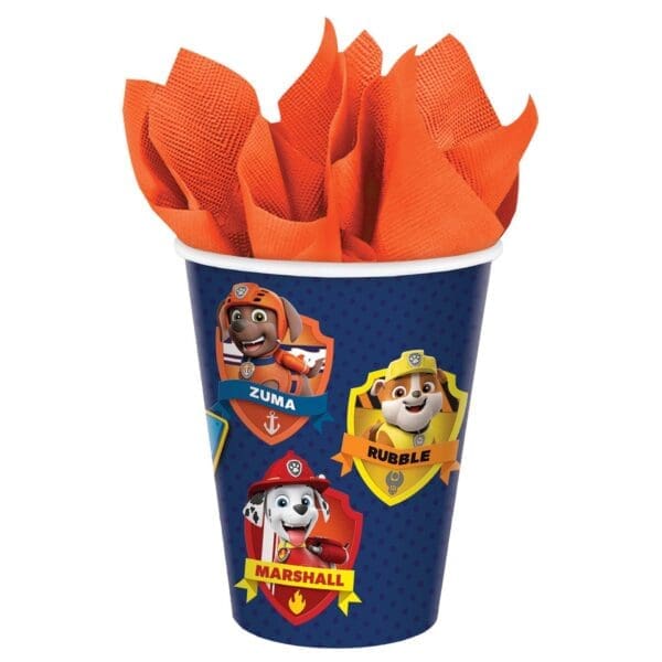 PAW Patrol Adventures Cups 8ct Birthday Party Supplies - Image 2