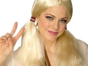 Hippie Girl Blonde Wig