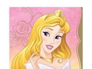 Princess Aurora Lunch Napkins 16ct Birthday Party Supplies