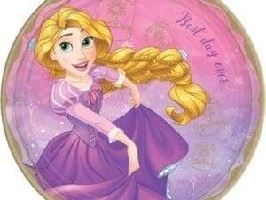 Princess Rapunzel Lunch Plates 8ct Birthday Party Supplies
