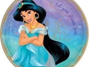 Princess Jasmine Lunch Plates 8ct Birthday Party Supplies