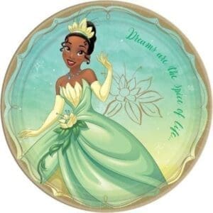 Princess Tiana Lunch Plates 8ct Birthday Party Supplies