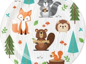 Wild One Party 7  Paper Plates - 1 Pack 8 Ct - Party Supplies "
