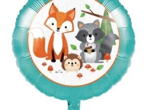 18 in. Wild One Woodland Mylar Balloons